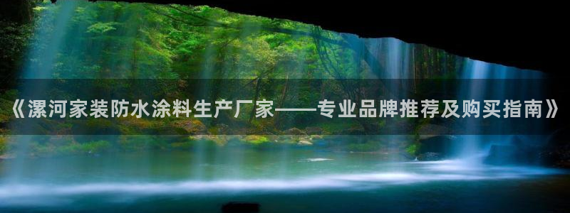 和记国际客服：《漯河家装防水涂料生产厂家——专业品牌推荐及购
